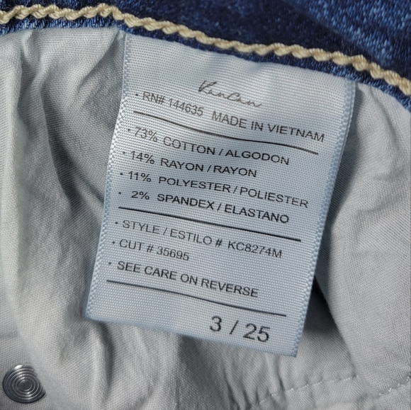 KanCan Cassandra Mid Rise Super Skinny Jeans | KanCan Jeans | Size 3/25 - Picture 5 of 9